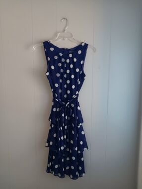 Jones Of New York Polka Dot Dress Size 12p